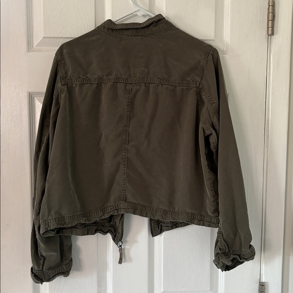 Mossimo Olive Green Utility Jacket XXL Military Style - Picture 5 of 5